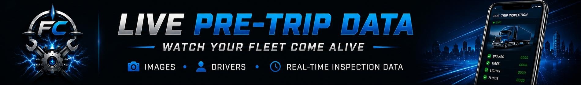 Live Pre-Trip Data